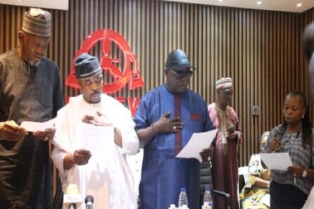 Just In: MC Oluomo assumes office as NURTW National President