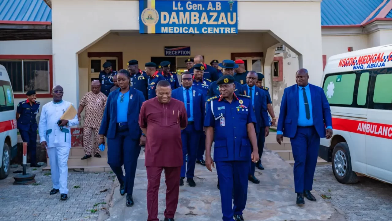 NSCDC Boss Visits Injured Personnel Following Bandit Attack