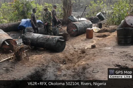 Nigerian Army oil theft operations
