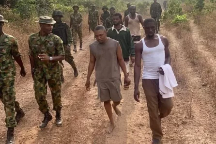 Nigerian Army rescue operation in Delta