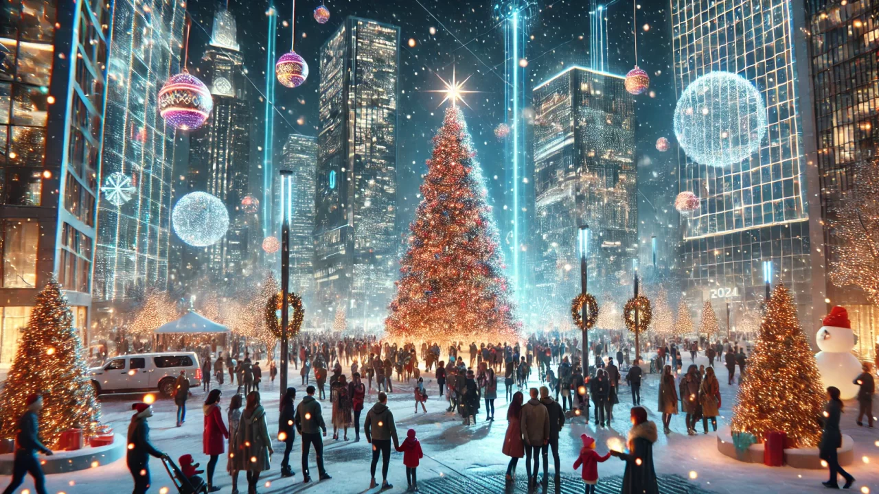 Virtual Christmas party on Zoom