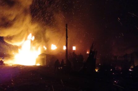 Fire Outbreak in Ibadan