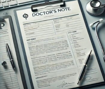 Doctor’s Note for Work