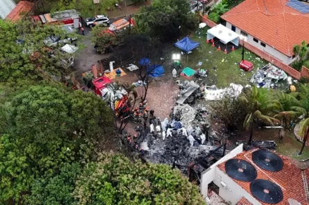 Brazil plane crash in Gramado
