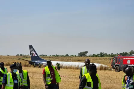 Abuja runway skid incident