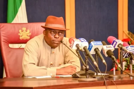 Fubara Okocha Road Inauguration