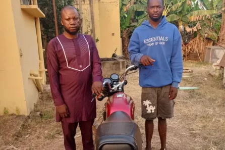 Ogun motorcycle theft case