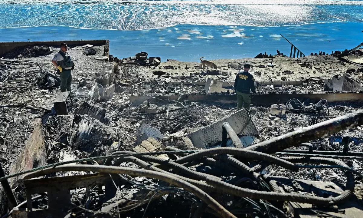 LA wildfires evacuation