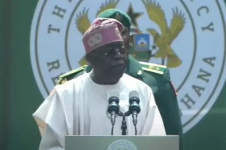 President Bola Tinubu at Ghana Inauguration