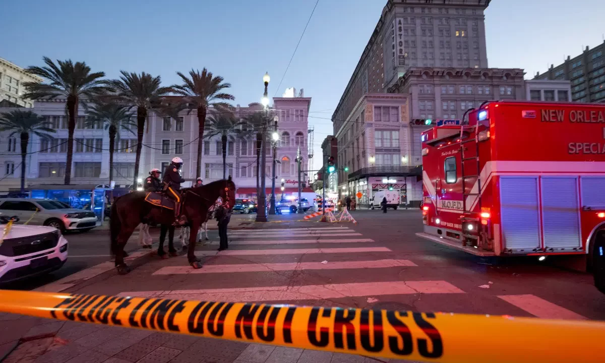 New Orleans truck ramming