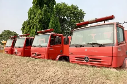 Akwa Ibom firefighting trucks