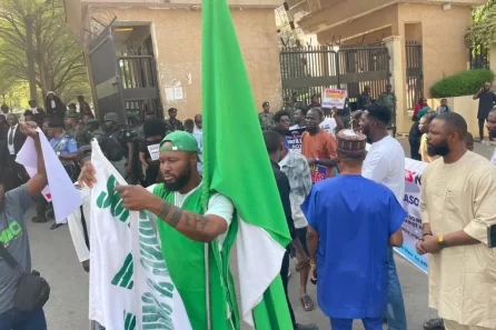 Sowore protest at Federal High Court