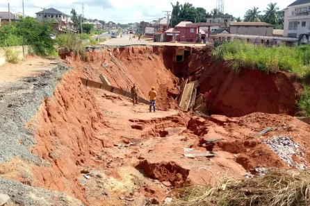 Ugwuakwu erosion crisis, reconstruction of Ugwuakwu road, Anambra agro-industries