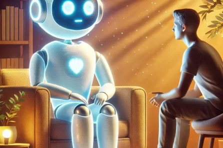 AI therapy bot for mental health support