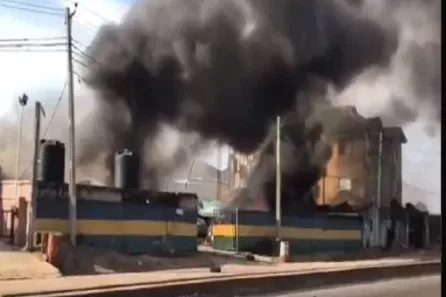 Police station fire in Ondo State