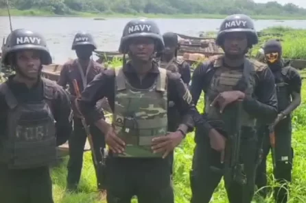 Nigerian Navy seizes crude oil in Ondo