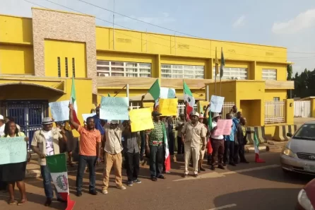 NLC telecom protest 2025