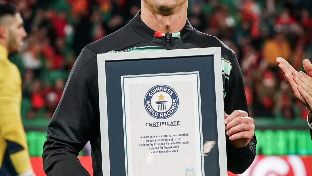 Cristiano Ronaldo Guinness World Record