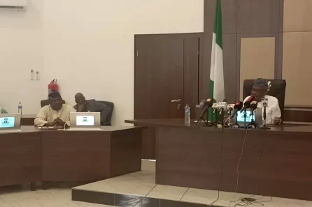 Wike addressing FCDA compensation dispute