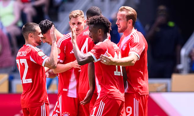 Jamal Musiala Scores Hat-Trick Bayern Vs Auckland City Club World Cup