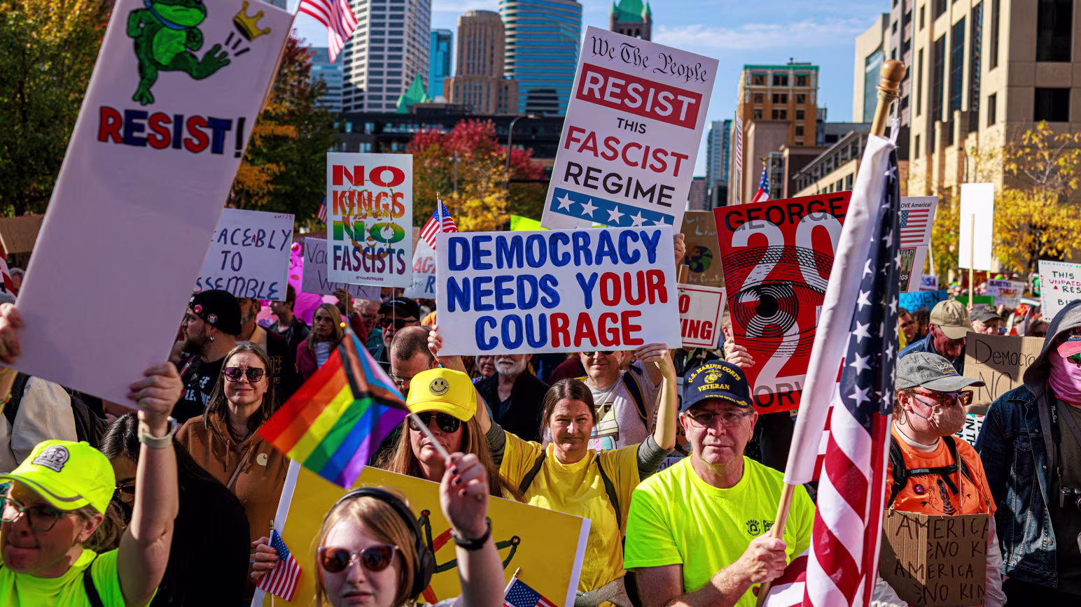 No Kings Protest In Washington Dc 2025