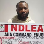 Ndlea Officers During A Drug Seizure Operation Involving Suspected Cocaine Trafficking At An Airport In Nigeria.